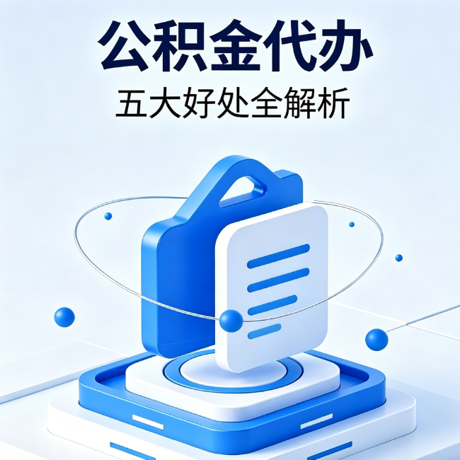 黑河公积金代办到底值不值？这5大好处让你少走弯路